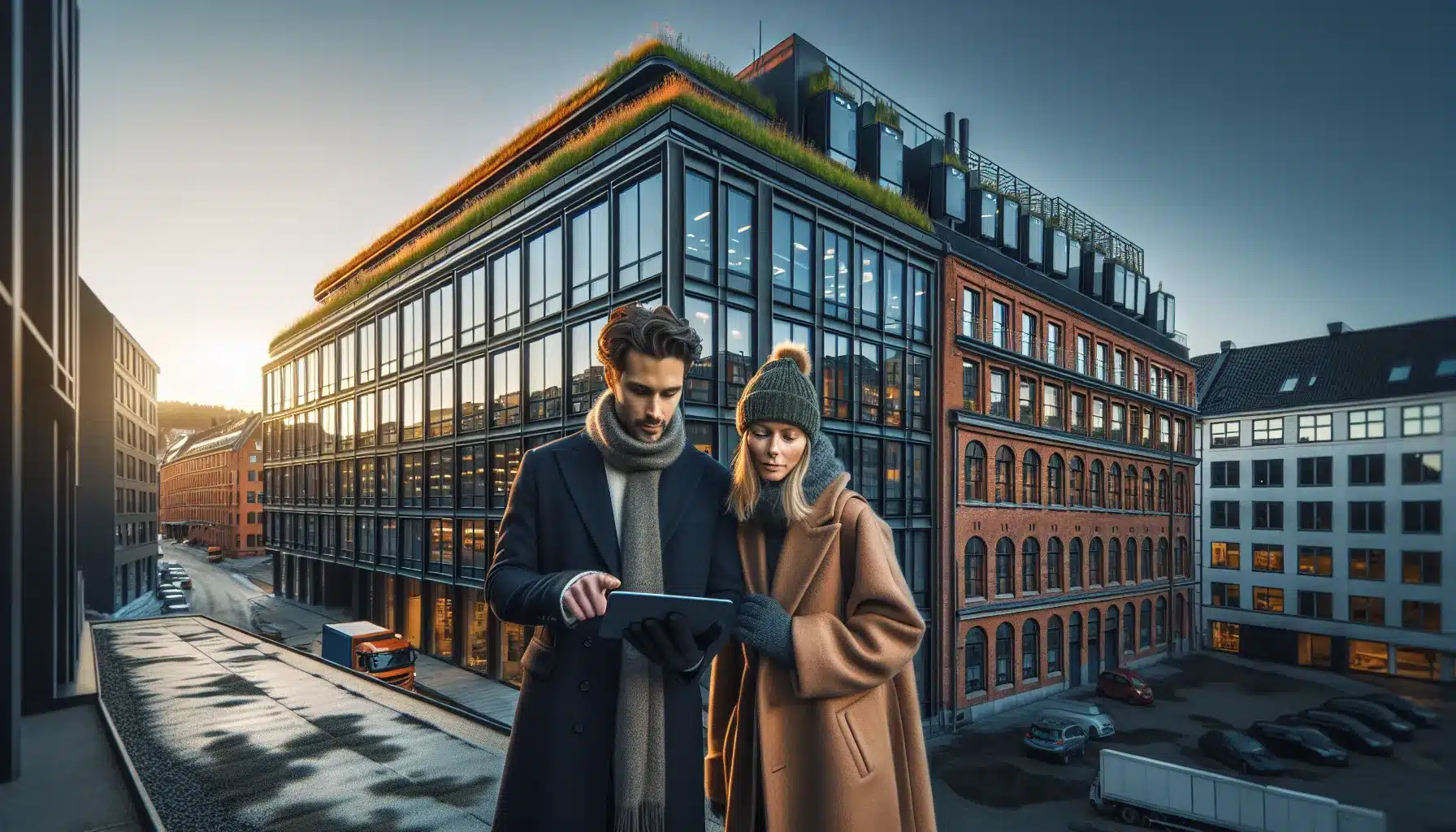 Modern green oslo office and retrofit site show global trends shaping property