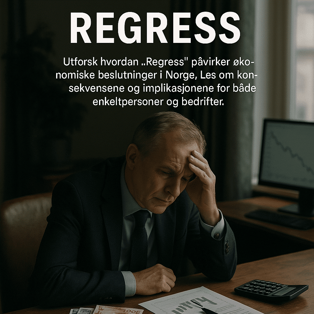 Regress – illustrasjon