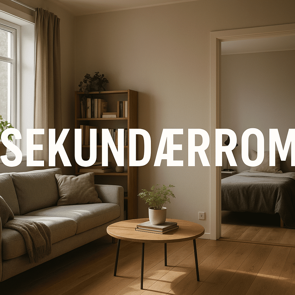 Sekundærrom – illustrasjon