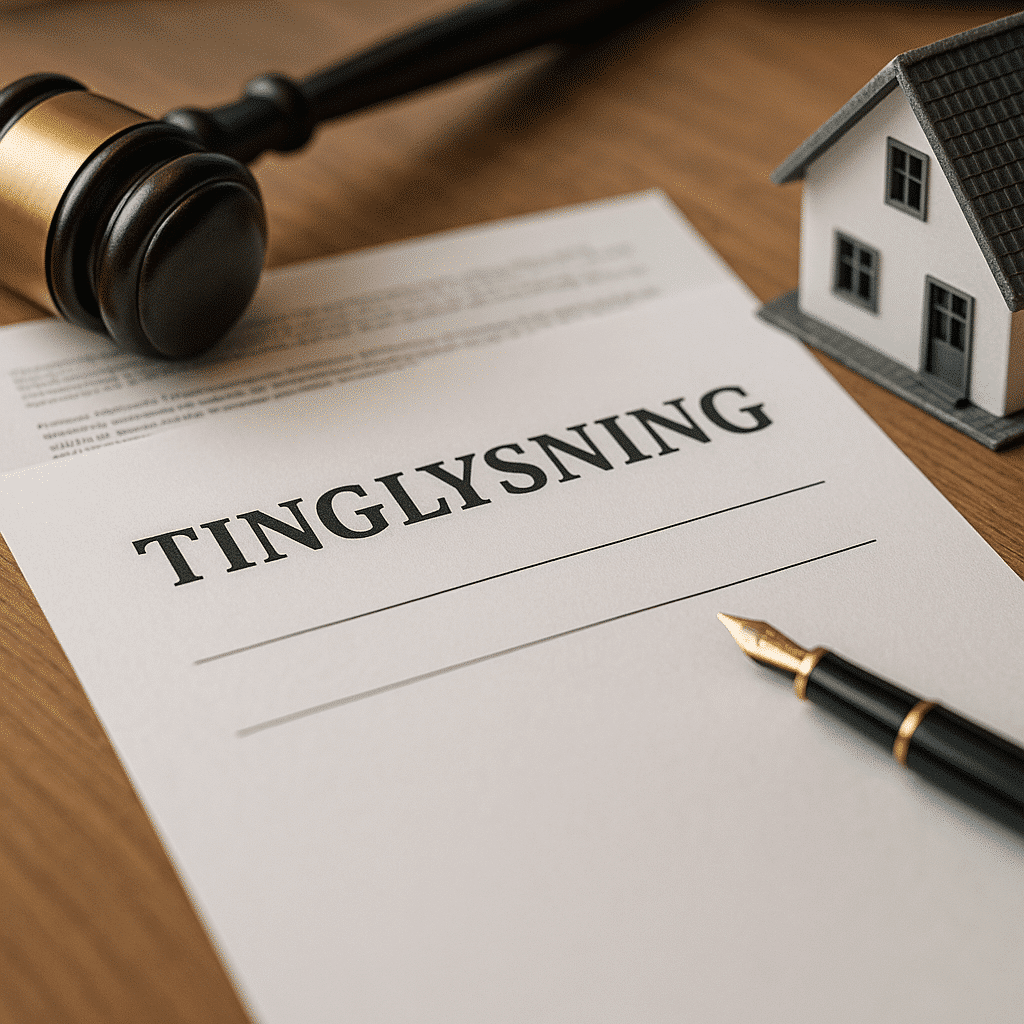 Tinglysning – illustrasjon