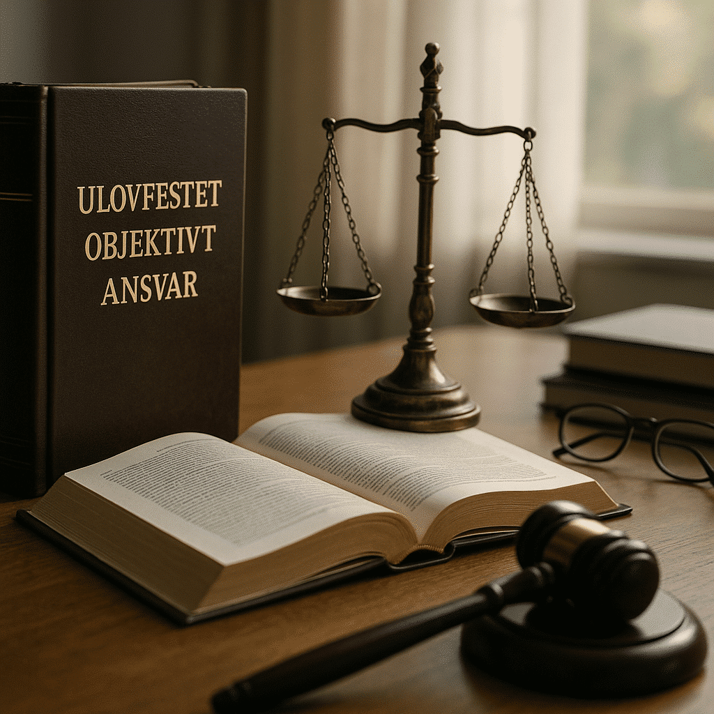 Ulovfestet objektivt ansvar – illustrasjon