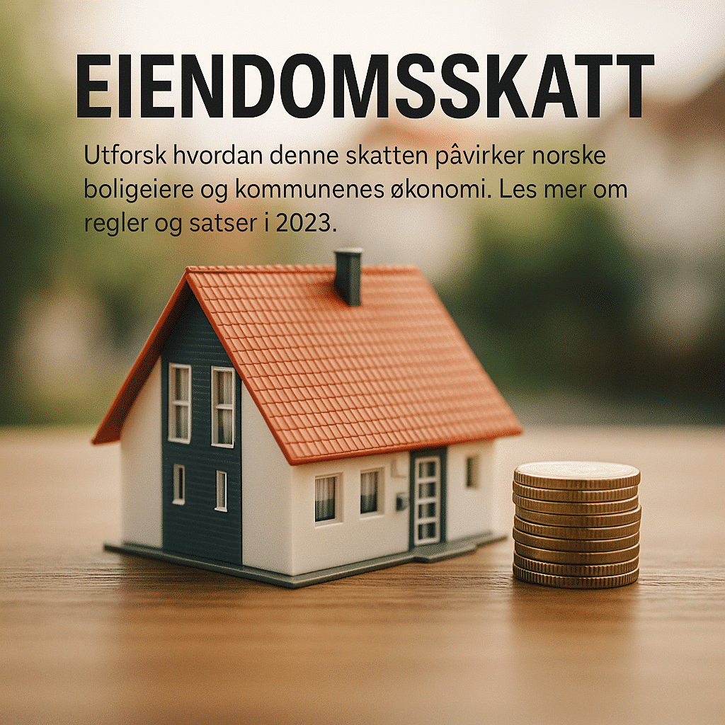 Eiendomsskatt – illustrasjon
