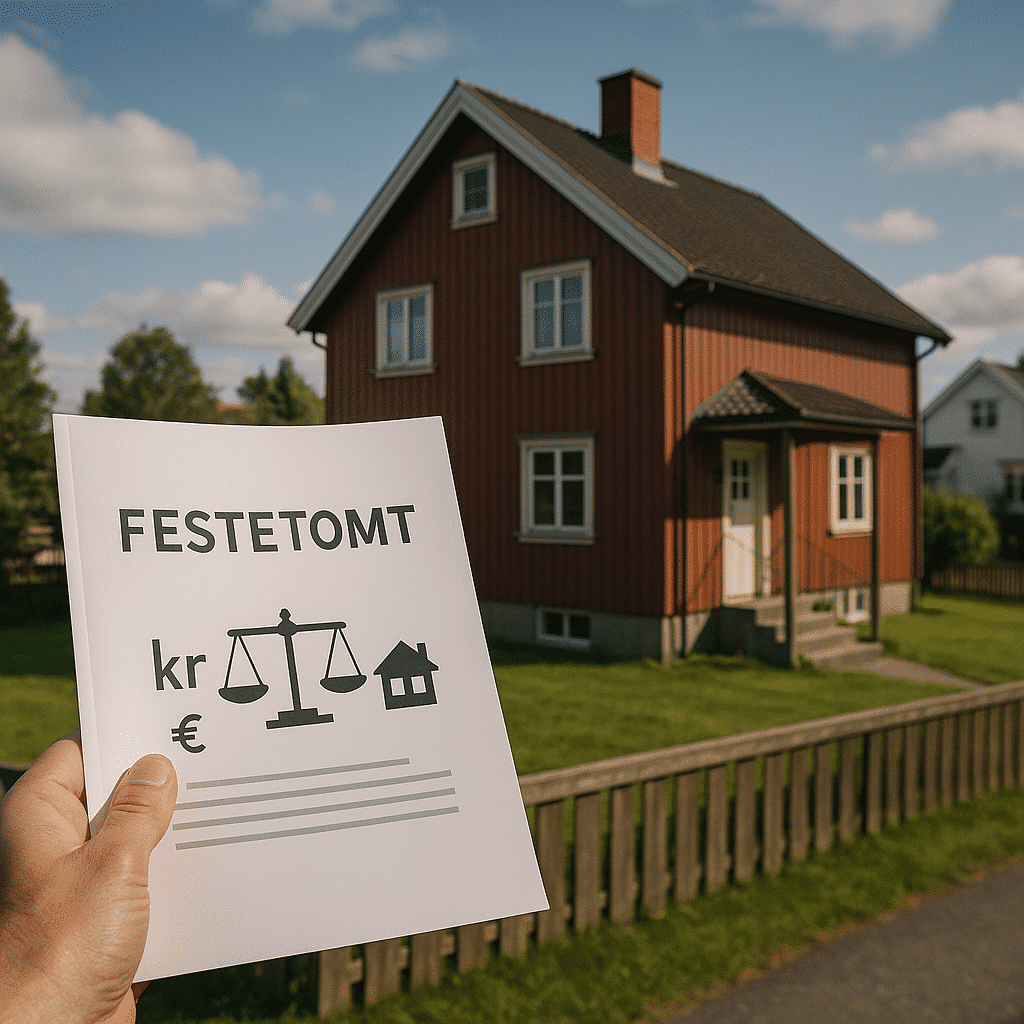 Festetomt – illustrasjon