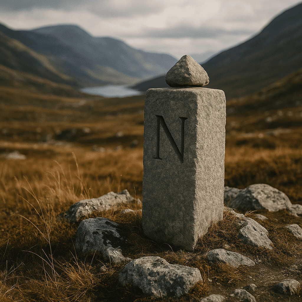 Grensemerke – illustrasjon