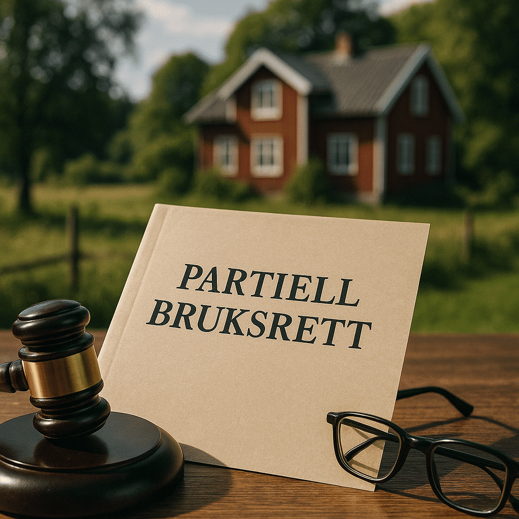 Partiell bruksrett – illustrasjon