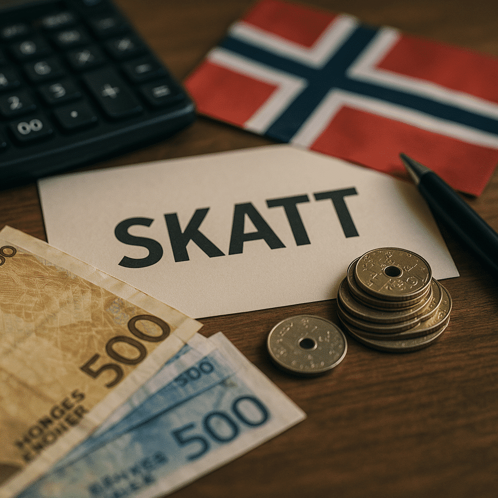 Skatt – illustrasjon
