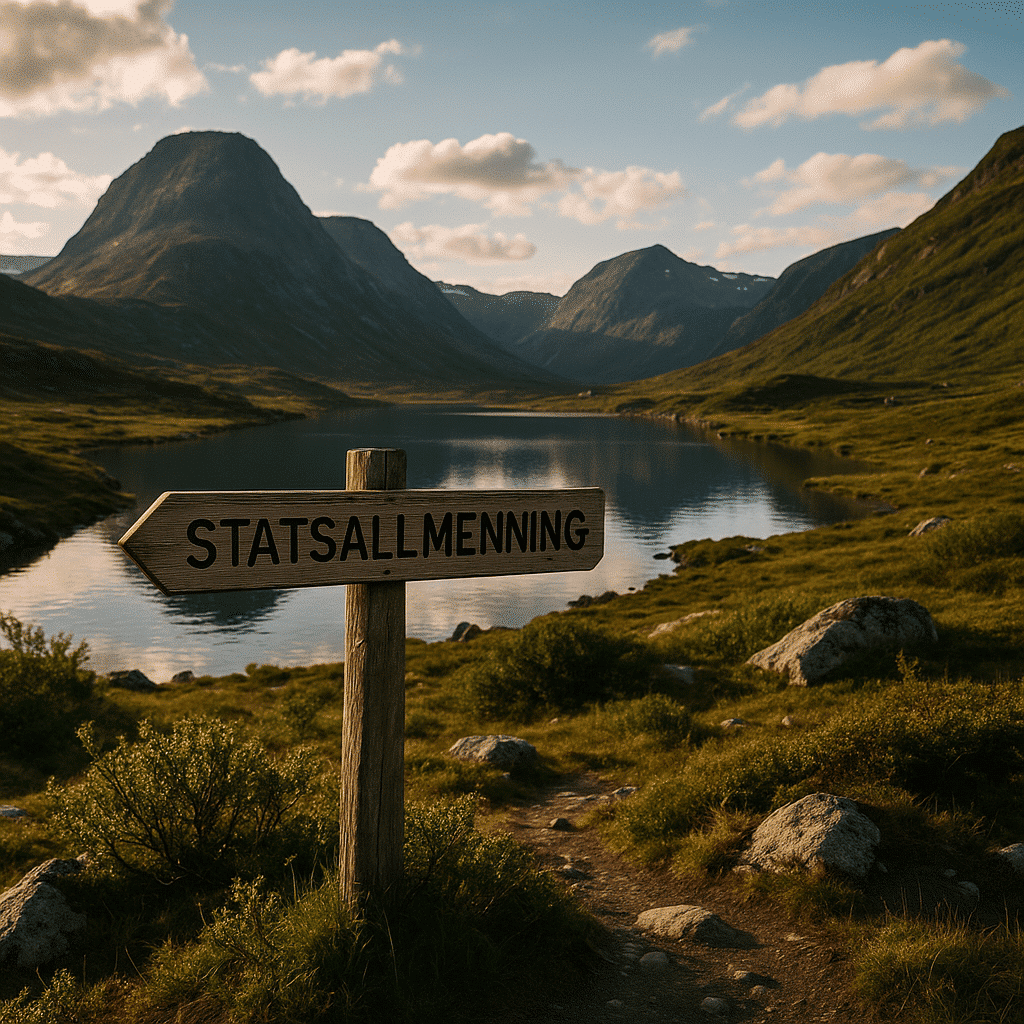 Statsallmenning – illustrasjon