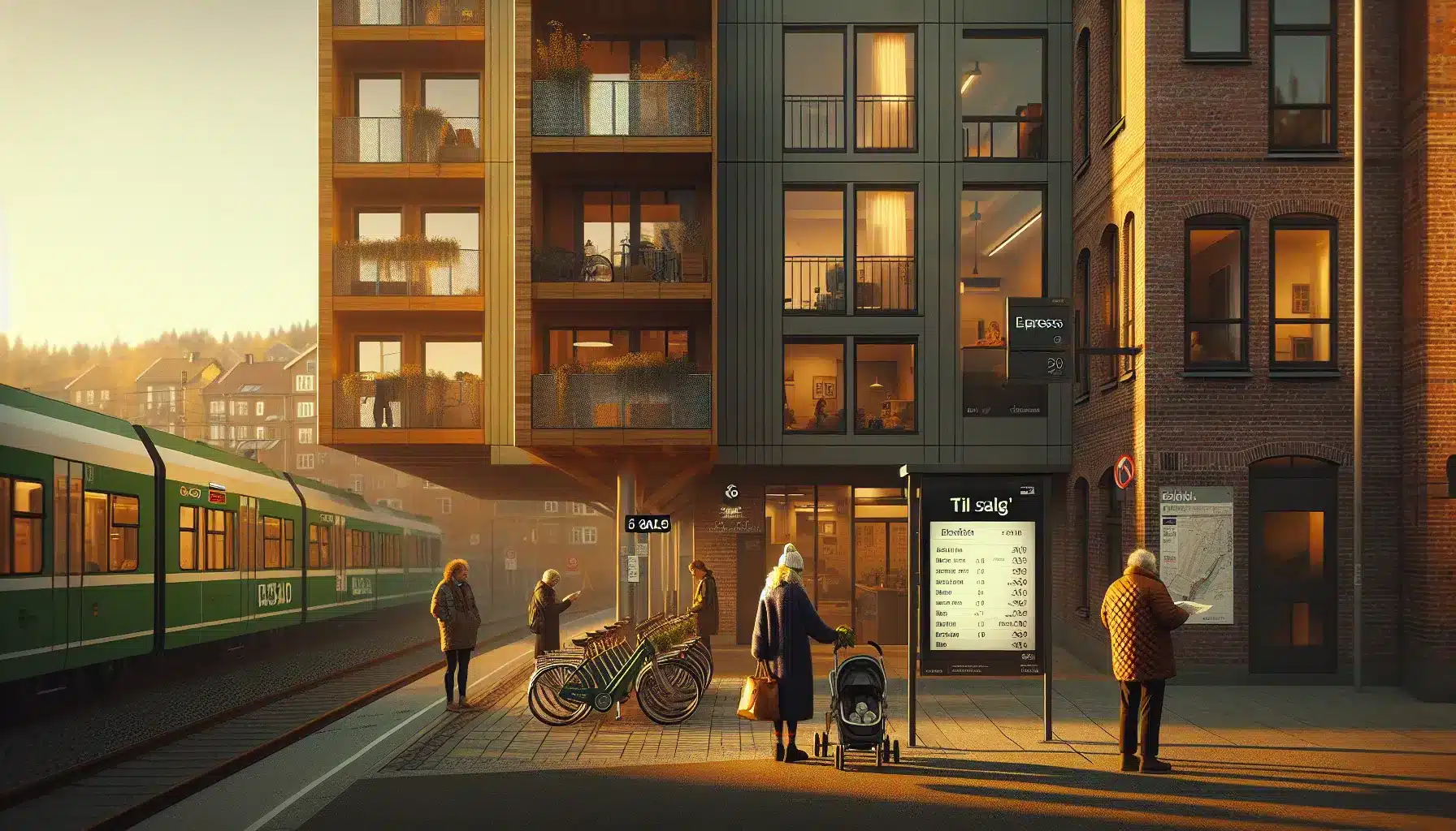 Hvordan påvirker urbanisering boligmarkedet i småbyer? 2 Urbanisering i norge handler i stor grad om flytting mot byknutepunkter og tettsteder – illustrasjon
